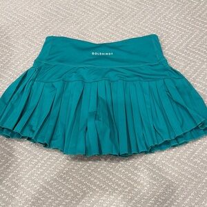 Goldhinge Kelly Green it is nit showing how green it is Mini Skirt